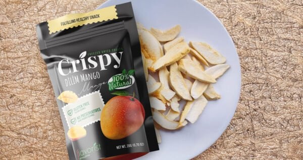 Dondurularak Kurutulmuş Mango Dilimleri 20 gram