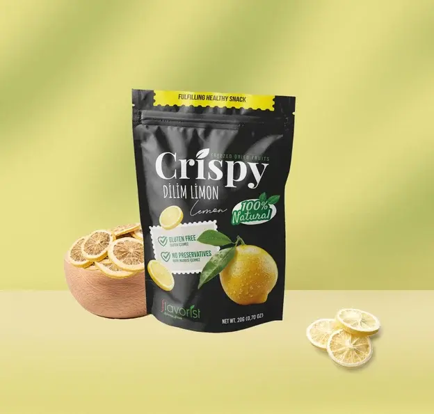 Dondurularak Kurutulmuş Dilim Limon 20 gram