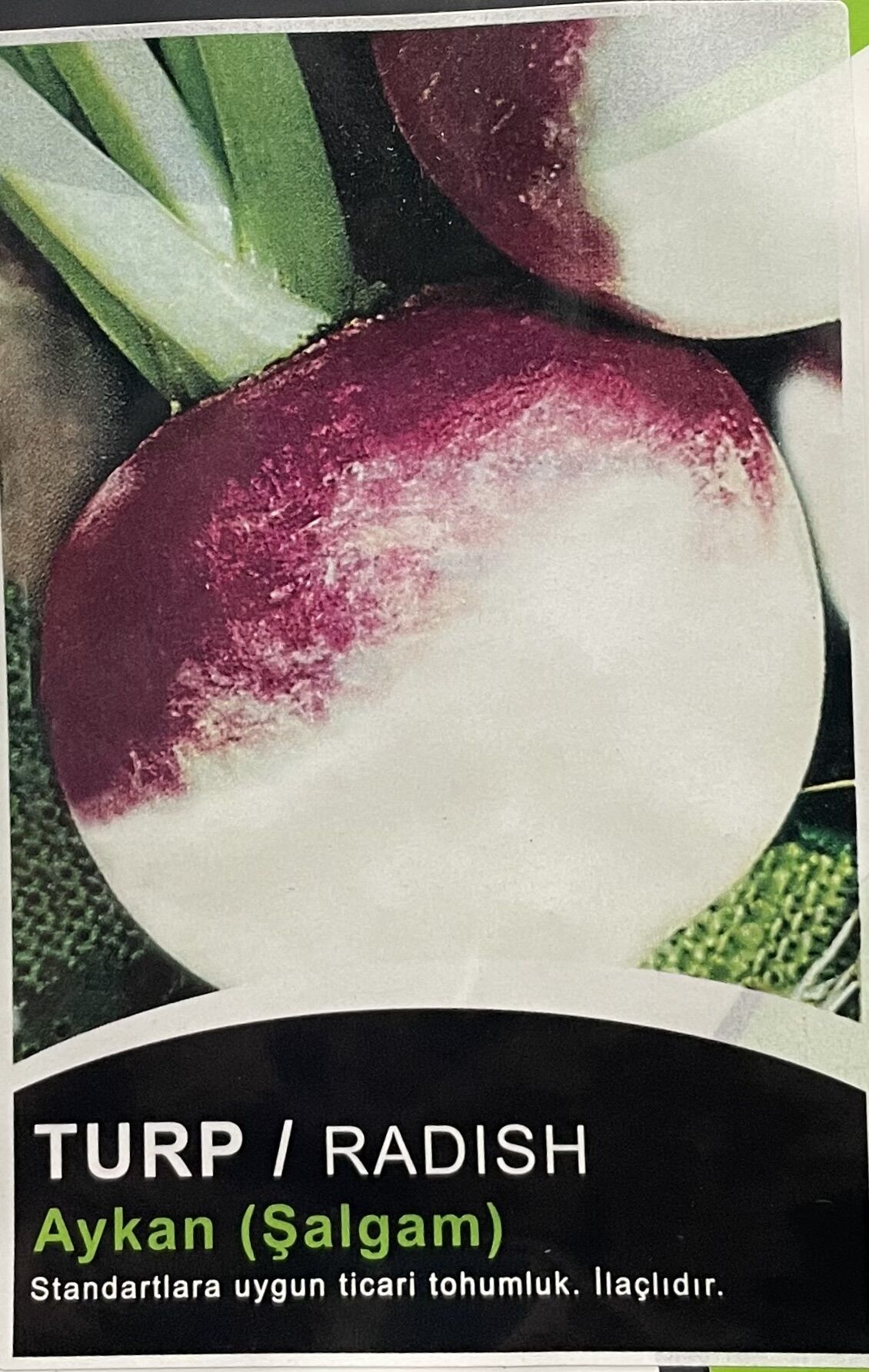 Turp Aykan (Şalgam)  10 Gr Tohum