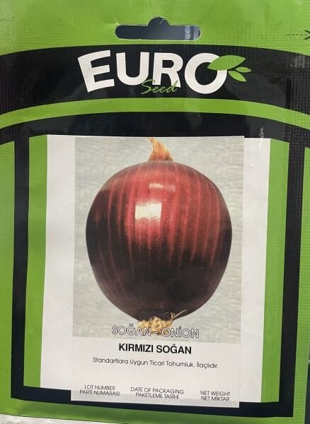 Kırmızı Soğan Tohumu 5 Gr